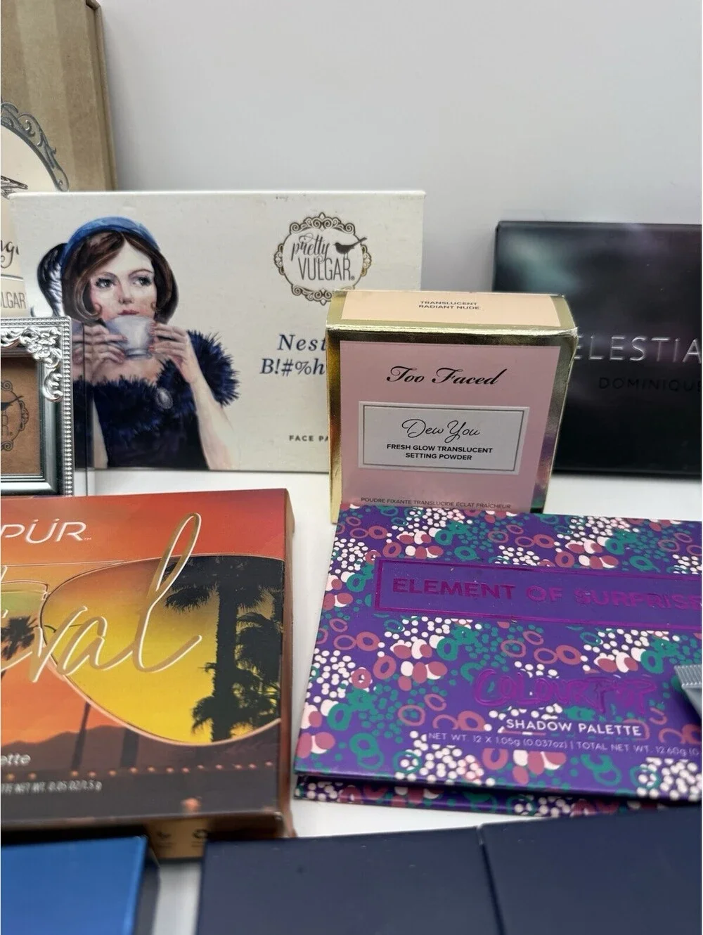 HUGE Makeup LOT: Tarte Rainforest Of The Sea Volume 3 III/Pur/Pretty Vulgar/MORE